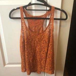 Lace tank